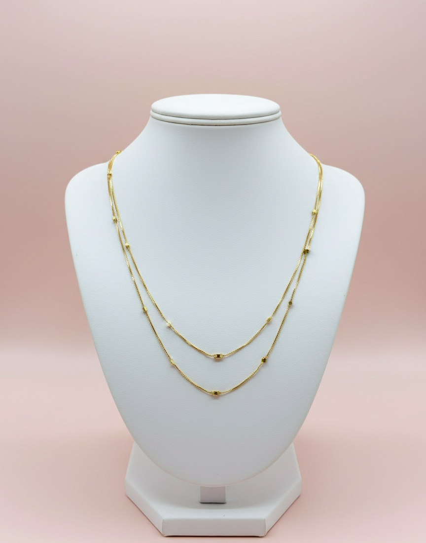 Colar veneziana duplo