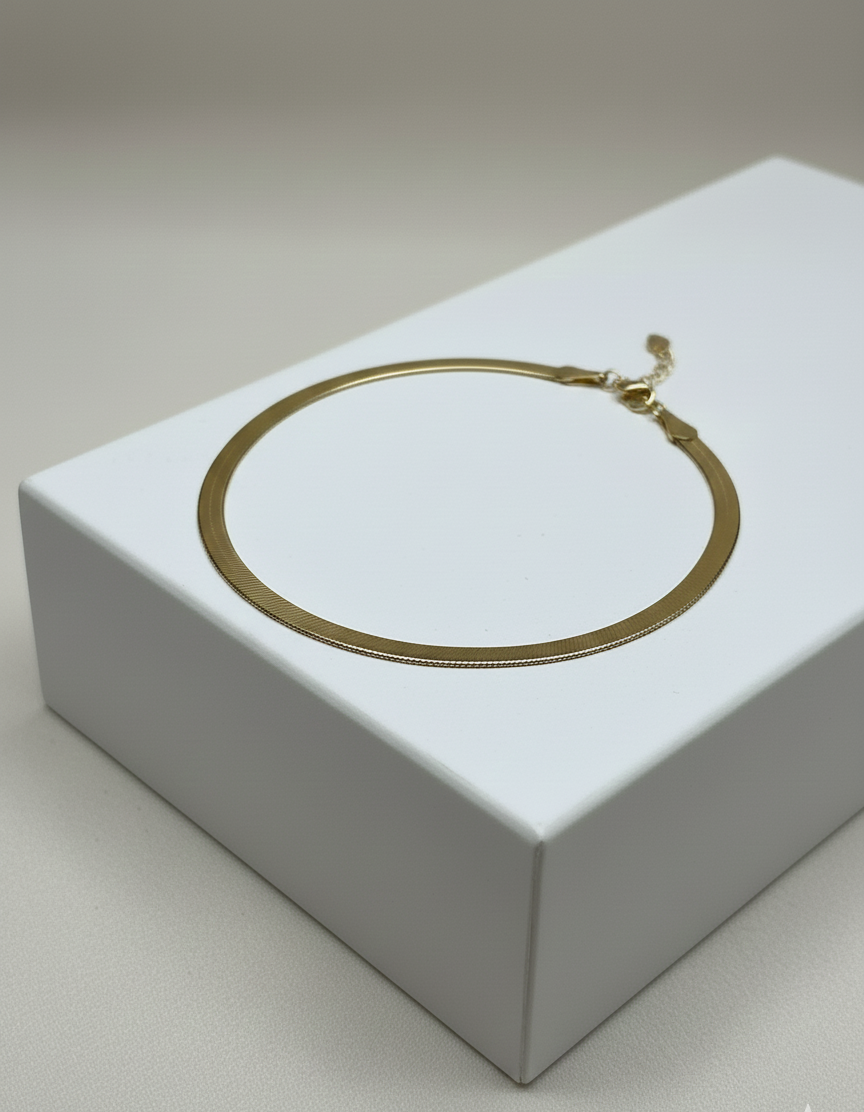 Pulseira laminada fina